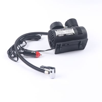 Infleur de pneus de voiture compact de 12 V avec tuyau d'air de 50 cm et compresseur d'air numérique portable