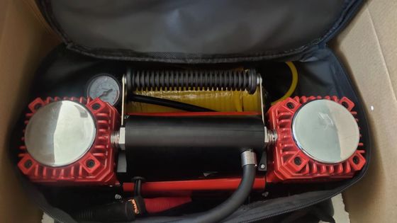 Pompes à air de scooter DC 12V gonfleur de pneus à double cylindre lourd