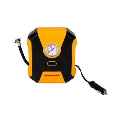 Compresseur d'air pratique de 12 V pour gonfler les pneus de voiture et de vélo 18*7,5*22,5 N.W. 0,8 kg