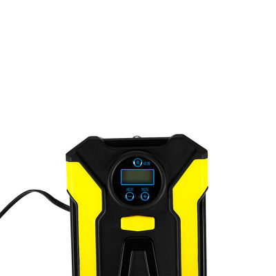 150psi Compresseur d'air de voiture Moniteur de pression des pneus avec 2 adaptateurs de buse et affichage LCD