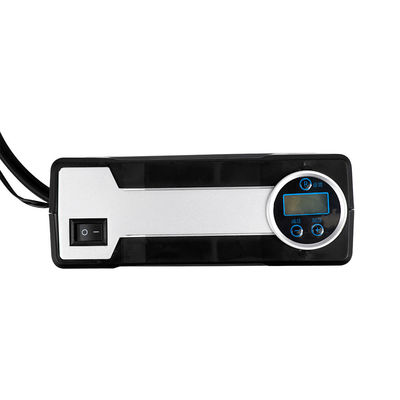 12V pneumatique de voiture portable à pompe à air avec tuyau d'air de 55 cm et 2 adaptateurs de buse