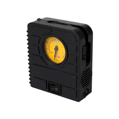 Compresseur d'air de voiture Moniteur de pression des pneus avec tuyau d'air de 41 cm et commutateur d'allumage/arrêt DC 12V