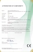 Chine Yuyao Junju Electric Appliance Co., Ltd. certifications